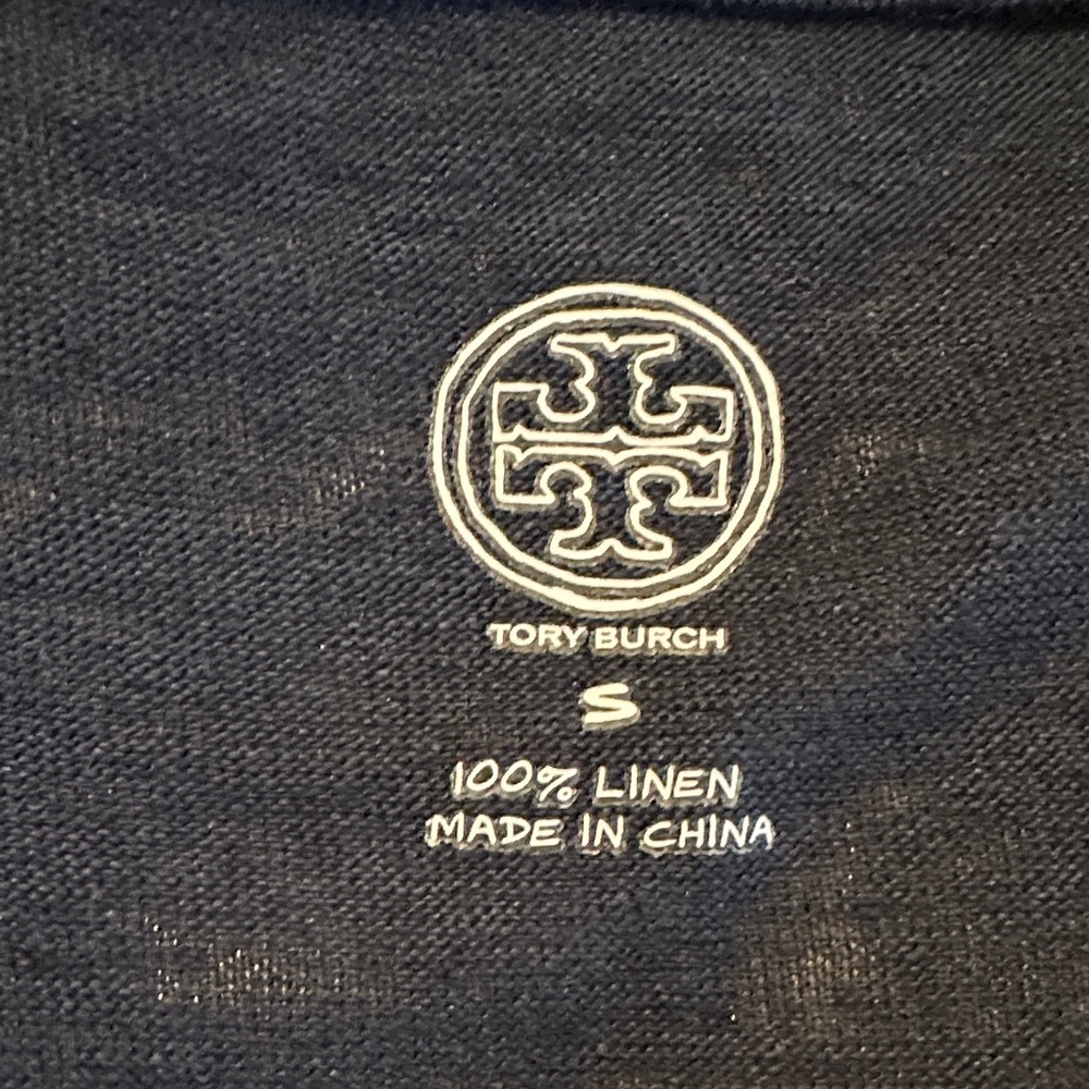 Tory Burch Parrot Print Tee - Picture 2 of 4
